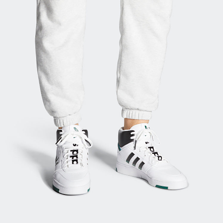 adidas originals Drop Step Xl 'White Green' FW2037