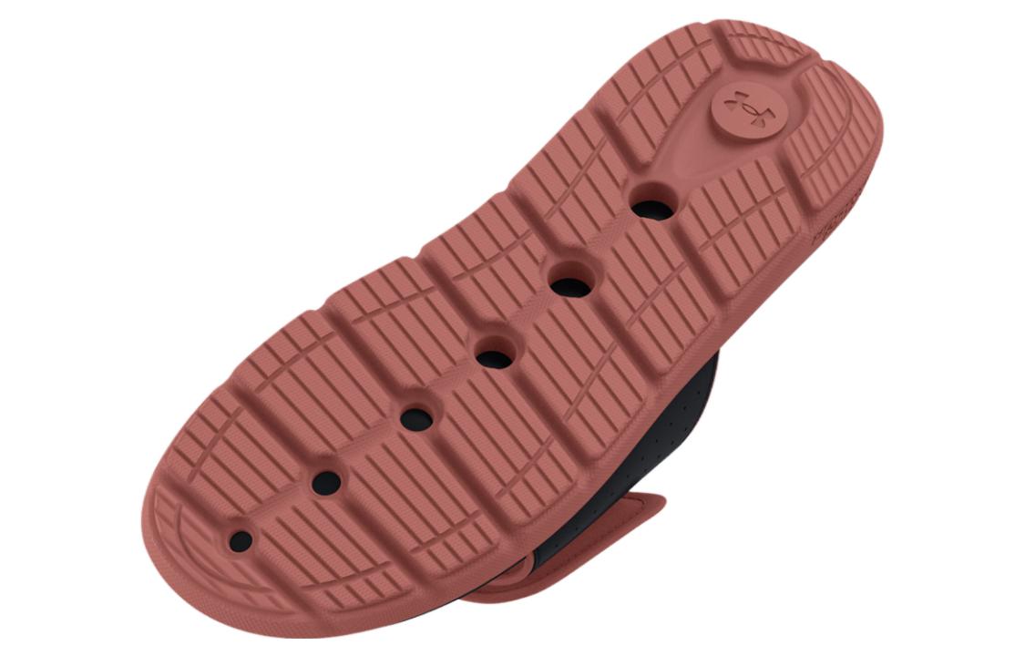 Under Armour Ignite Pro Slides 'Black Red Fusion' 3026023-002