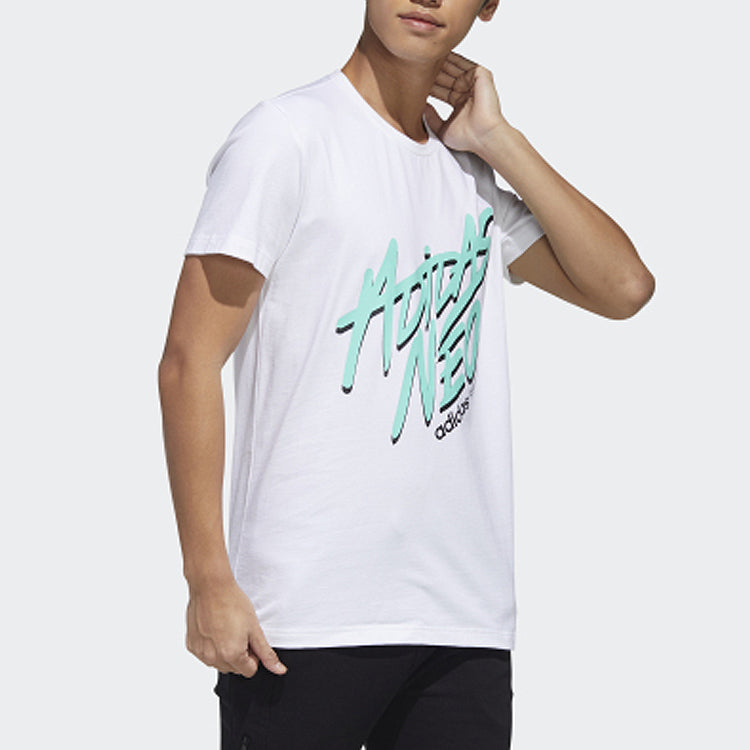 adidas neo M FAVES TEE Sports Short Sleeve White GL1193