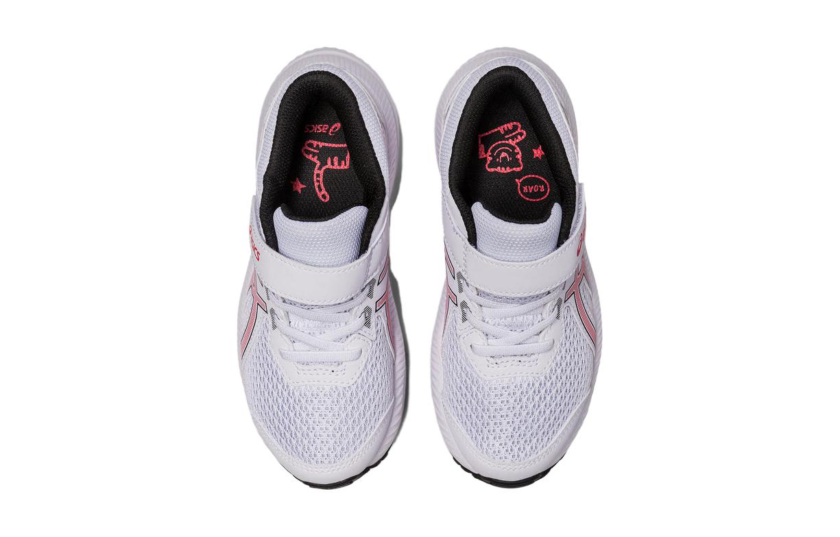 (PS) ASICS Contend 8 'White Electric Red' 1014A258-103