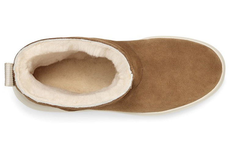 (WMNS) UGG Classic Boom Boot Fleece Lined Brown 1104613-CHE