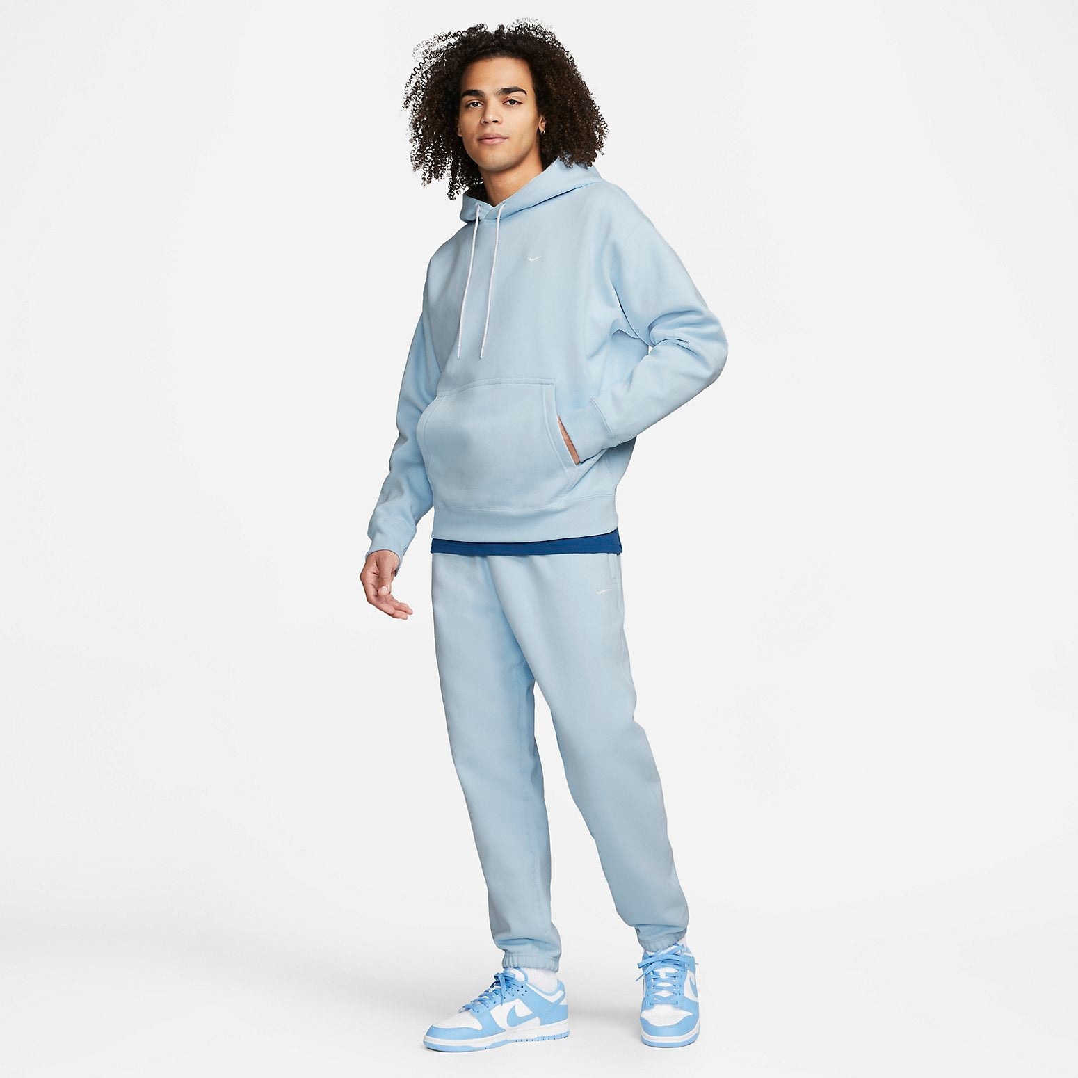 Nike Lab Solo Swoosh Sweatpants 'Baby Blue' CW5460-441