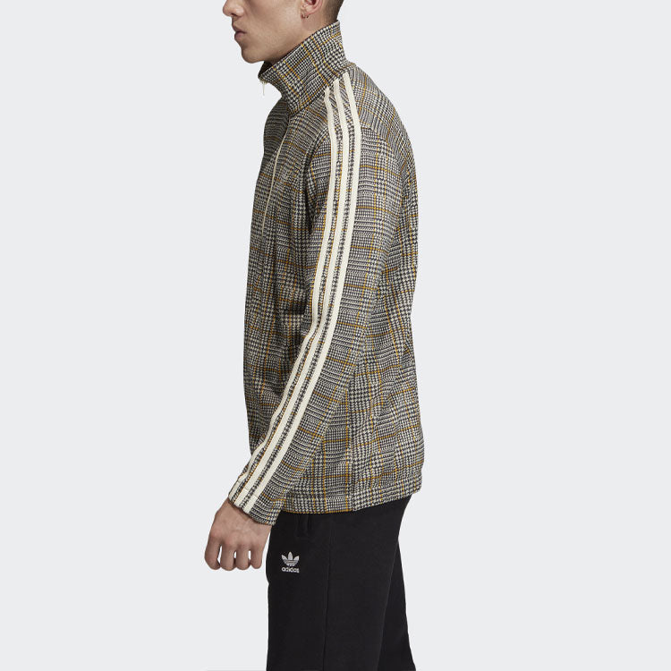 adidas originals Tartan Track Plaid Sports Jacket Multicolor ED6135
