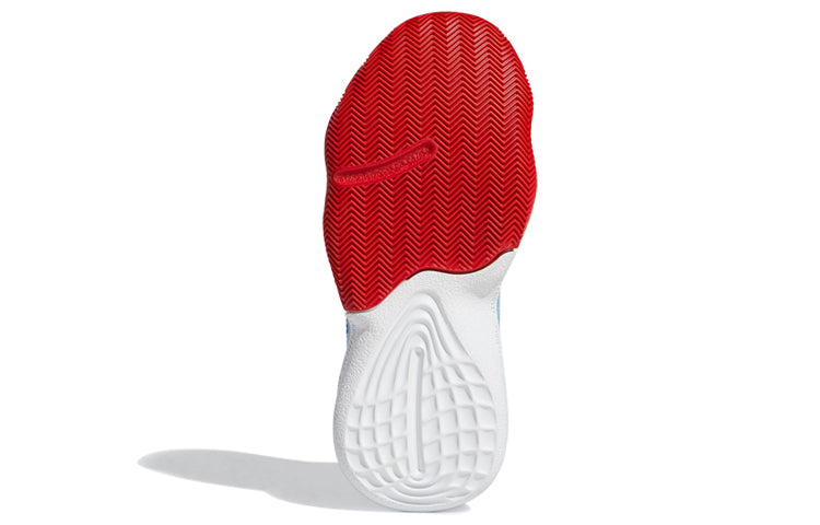 (GS) adidas Harden Stepback J 'Black Red Blue' FW8542