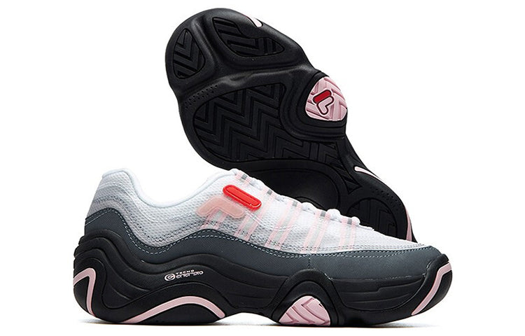 (WMNS) Fila Fusion Shoes 'White Dark Grey' T12W121201FWC