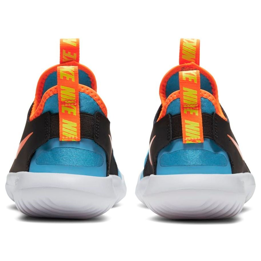 (GS) Nike Flex Runner 'Blue Black Yellow' AT4662-405