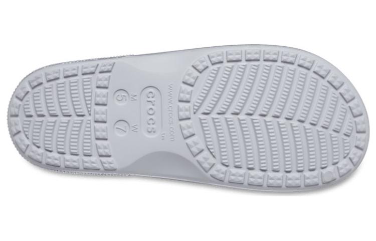 Crocs II Metallic Slides 'Silver' 209210-1FT
