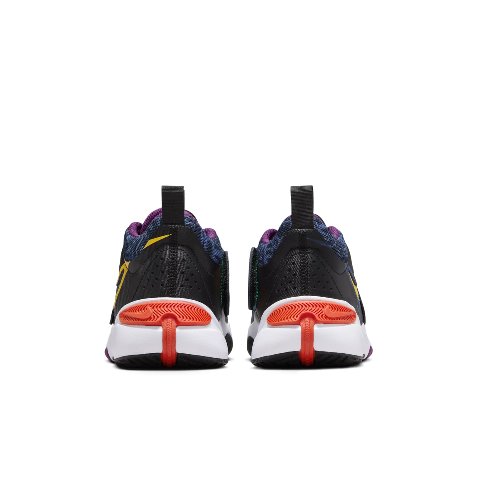(GS) Nike Team Hustle D 11 'Black Mystic Navy Gold' FQ7375-001