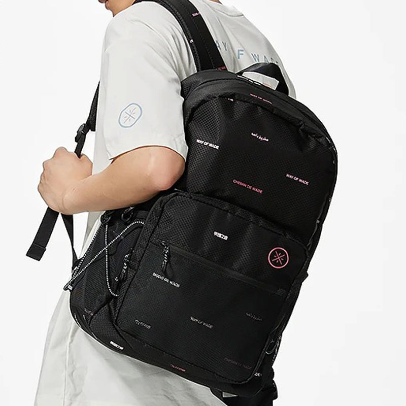 Li-Ning Way Of Wade Logo Backpack 'Black' ABSS181-1