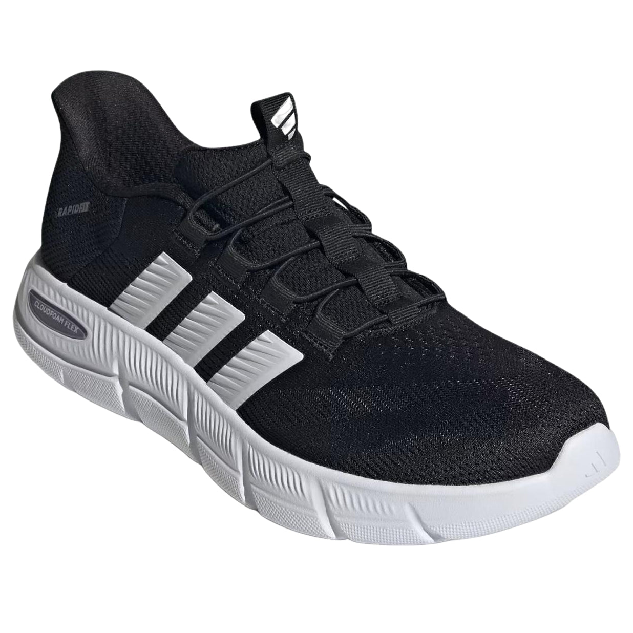 adidas Cloudfoam Flex Rapidfit Shoes 'Core Black Cloud White Grey Three' HP6994