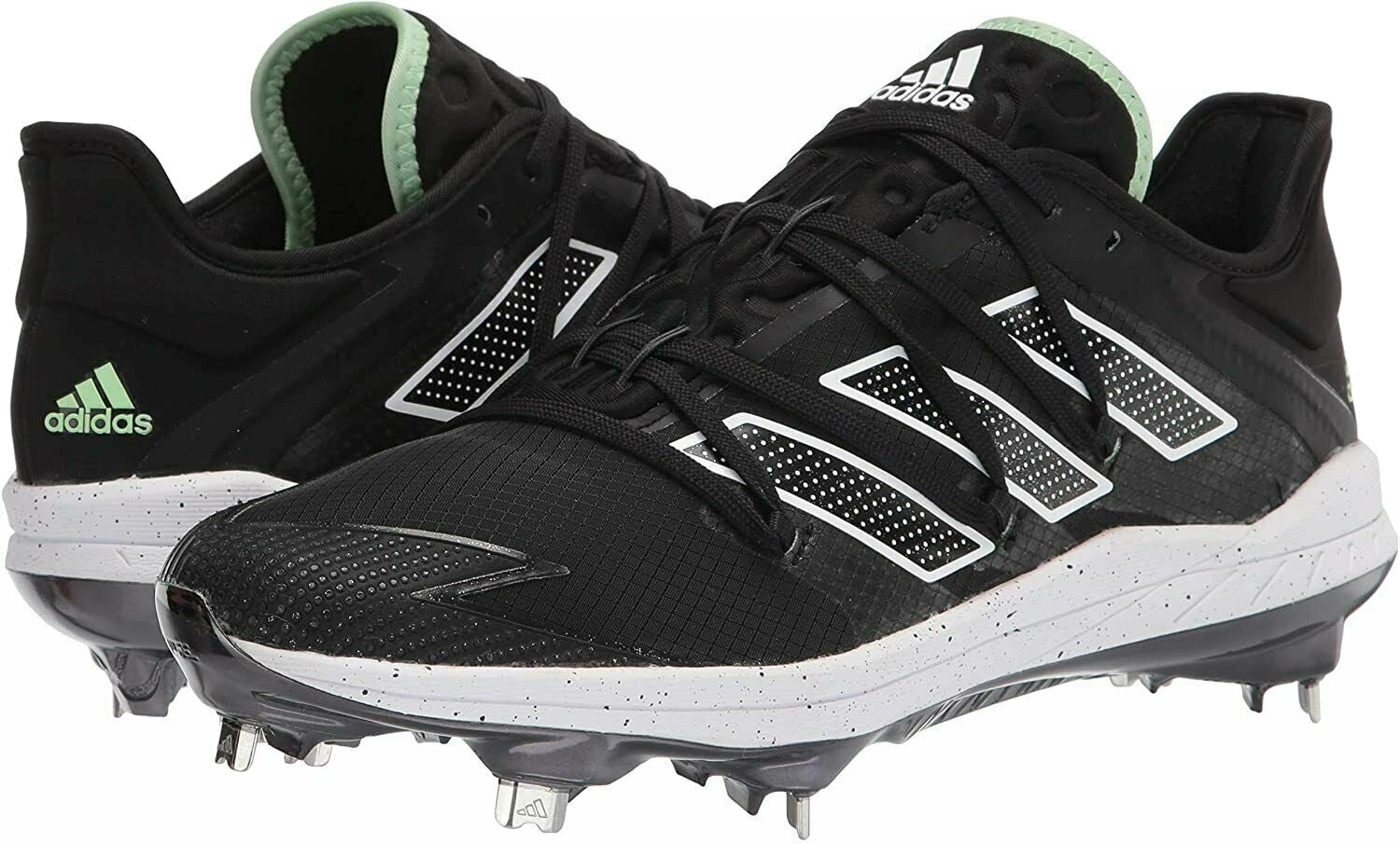 adidas Adizero Afterburner Baseball Shoes 'Black White' FV8805