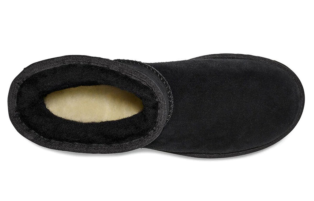UGG Classic Mini Deco Suede 'Black' 1109952-BLK