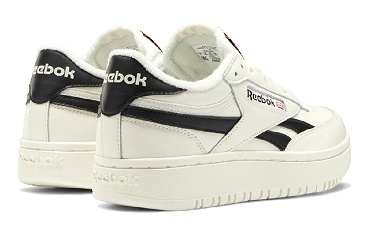 (WMNS) Reebok Club C Double 'Chalk Black' H04190