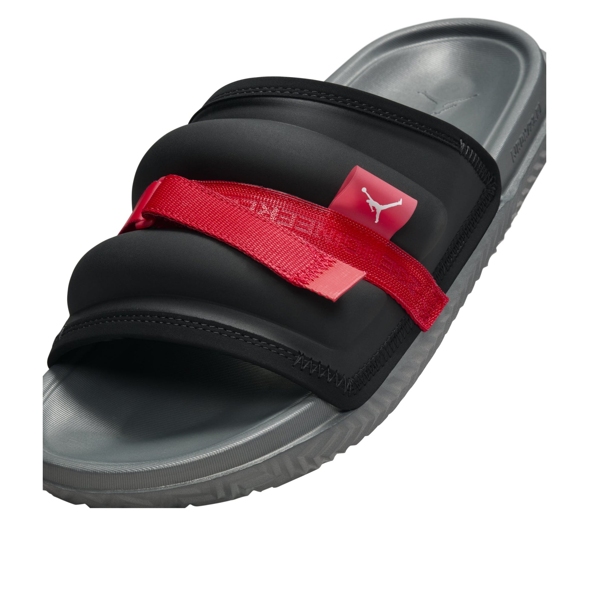 Air Jordan Super Play Slide 'Black Fire Red' DM1683-060
