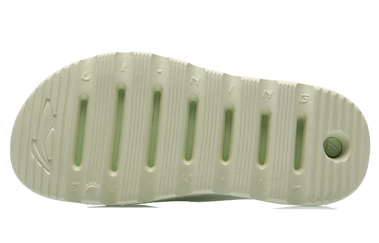 (WMNS) Li-Ning LNBB Sport Slides 'Beige Green' ABTR006-3
