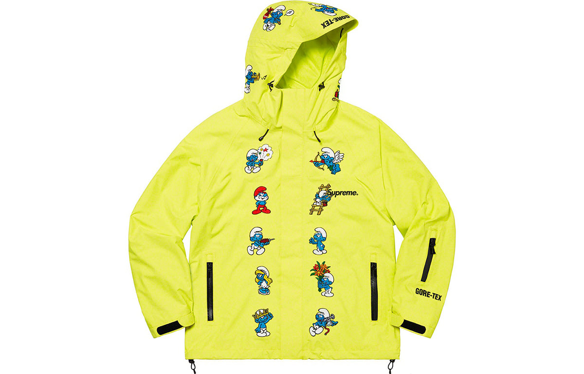 Supreme x Smurfs GORE-TEX Shell Jacket 'Black Blue White' SUP-FW20-015