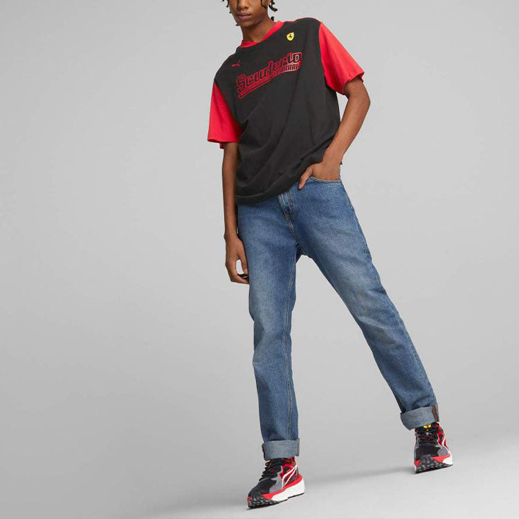 PUMA Scuderia Ferrari Statement Tee 'Black' 538149-01