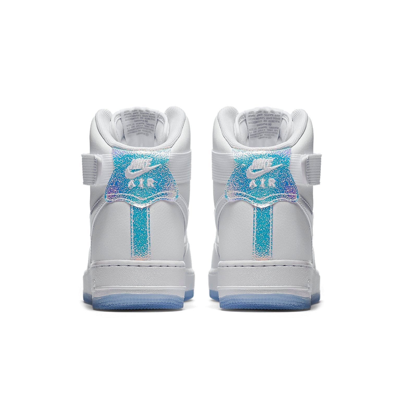 (WMNS) Nike Air Force 1 High Premium 'White Ice Blue' 654440-105