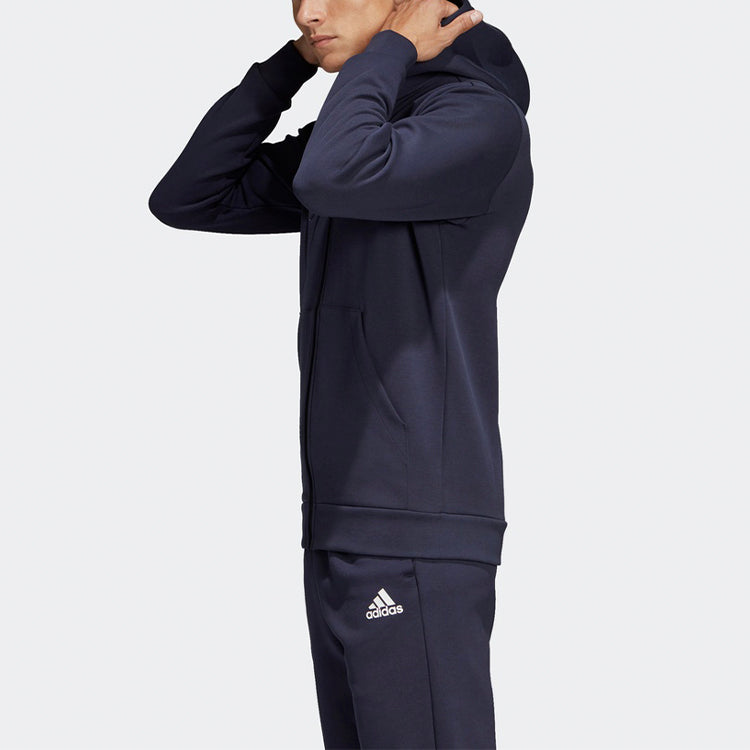 adidas Sports Knit Jacket Blue DX2492