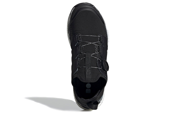 (WMNS) adidas Terrex Agravic Boa Trail Running 'Black White' EH2306