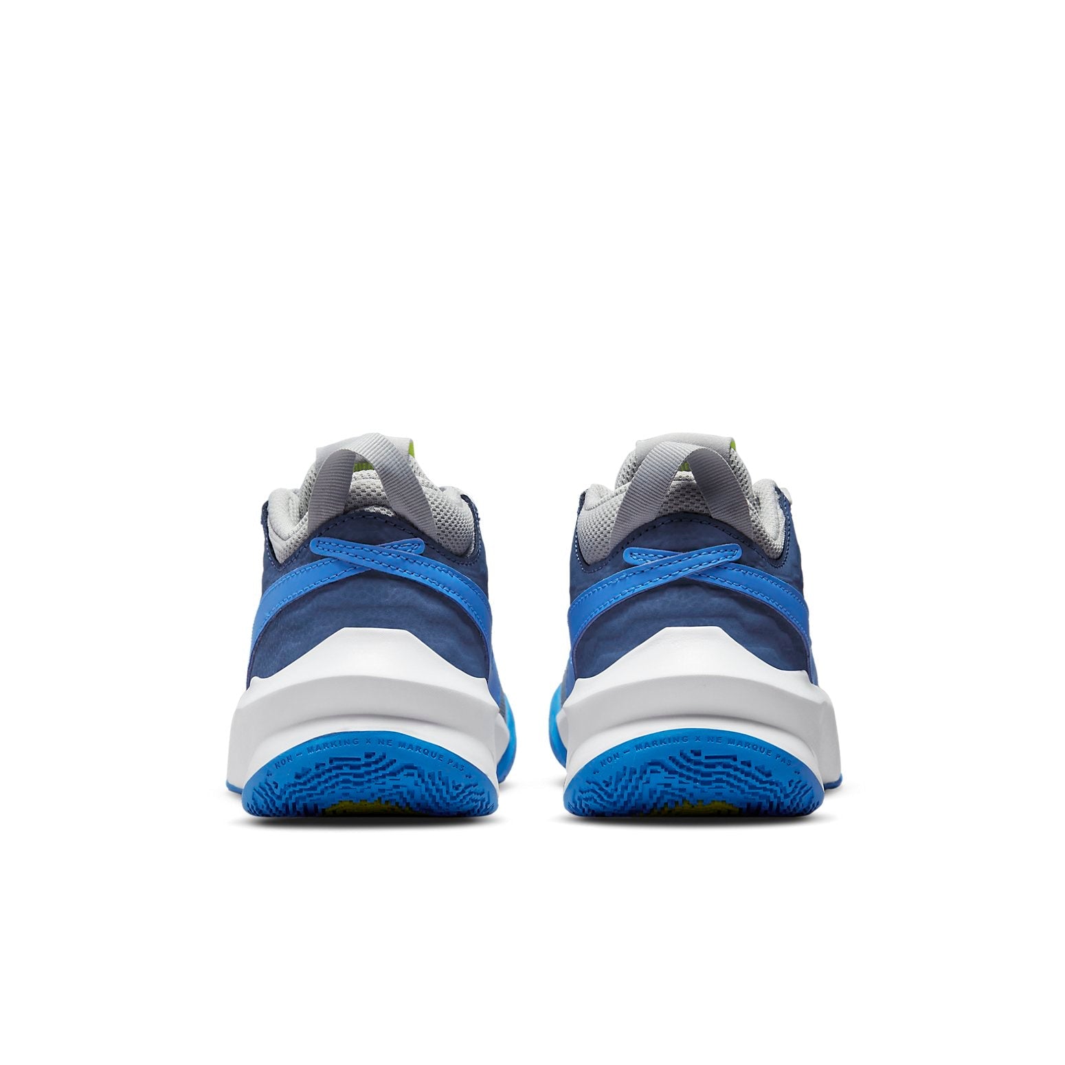 (GS) Nike Team Hustle D10 'Grey Fog Mystic Navy' CW6735-011