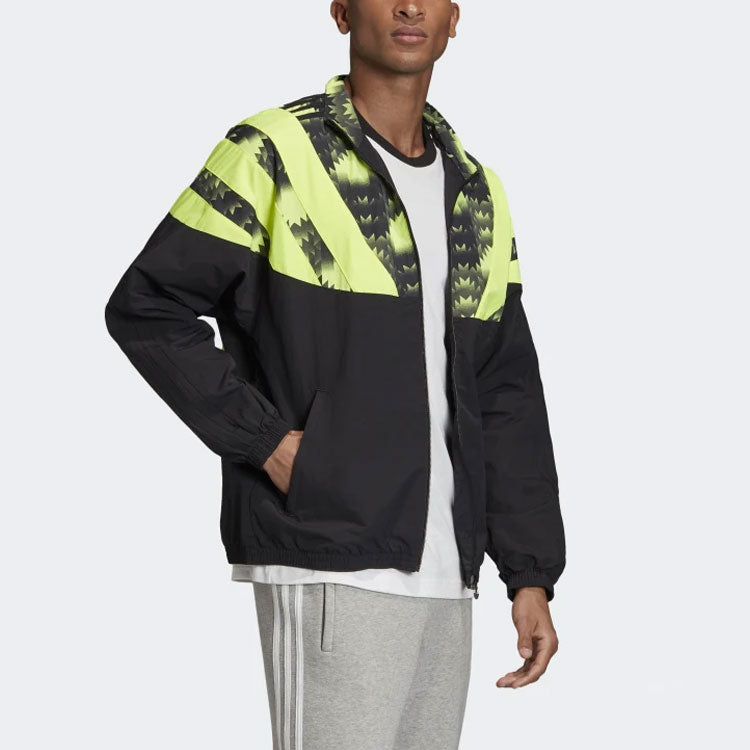adidas originals Football Soccer/Football Sports Athletics Training Jacket Green FM3417
