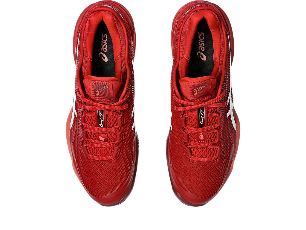 ASICS Court FF 3 Novak Clay 'Cranberry White' 1041A362-962