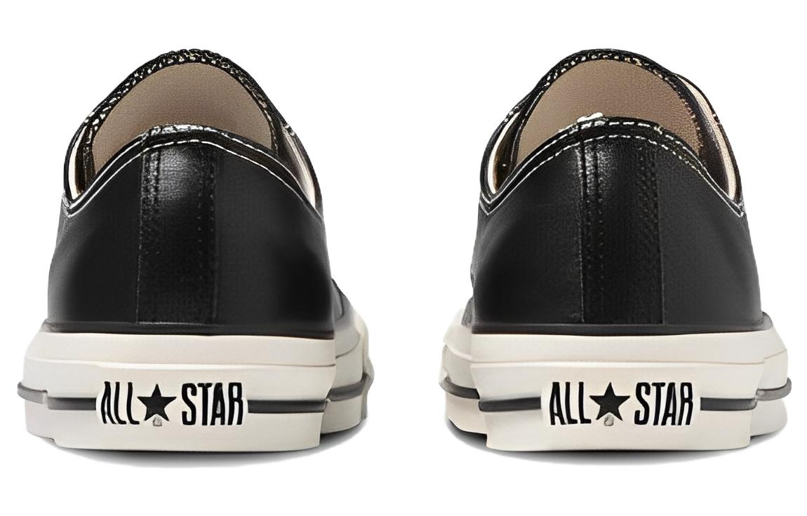 Converse All Star Olive Green Leather Ox 'Black White' 31309190