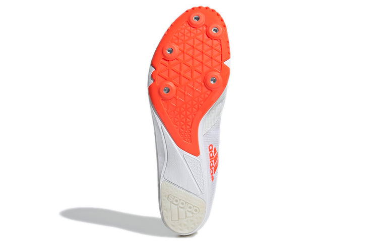 adidas Distancestar Spikes 'White Black Orange' FY4094