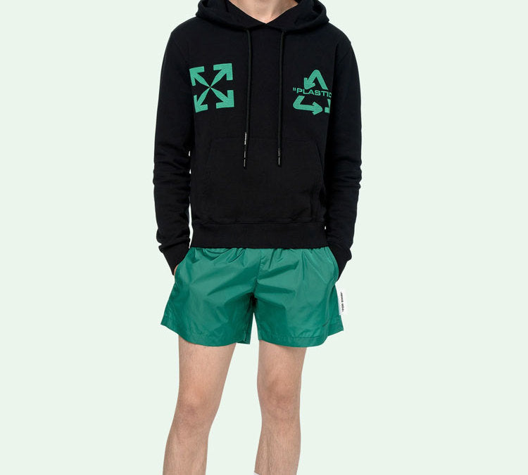 Off-White Universal Key Embroidery Hooded Sweater OMBB034S20E300131044