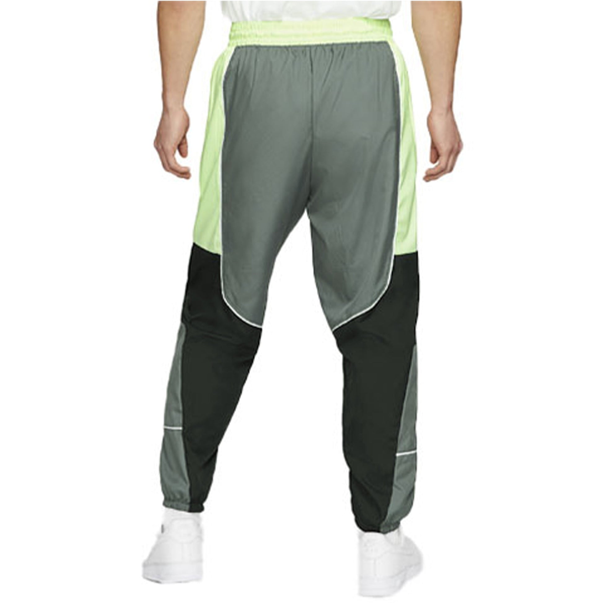 Nike Throwback Colorblock Woven Basketball Bundle Feet Sports Pants CV1915-084