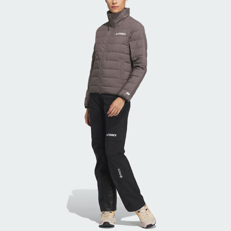 (WMNS) adidas Terrex 3-In-1 Rain.Rdy Super Inner Jacket 'Pink Brown' IP0728