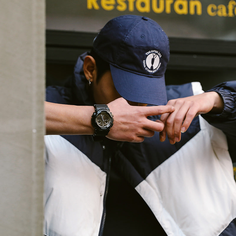 CASIO G-Shock Analog-Digital 'Black' GA-100CF-1APR_BAG