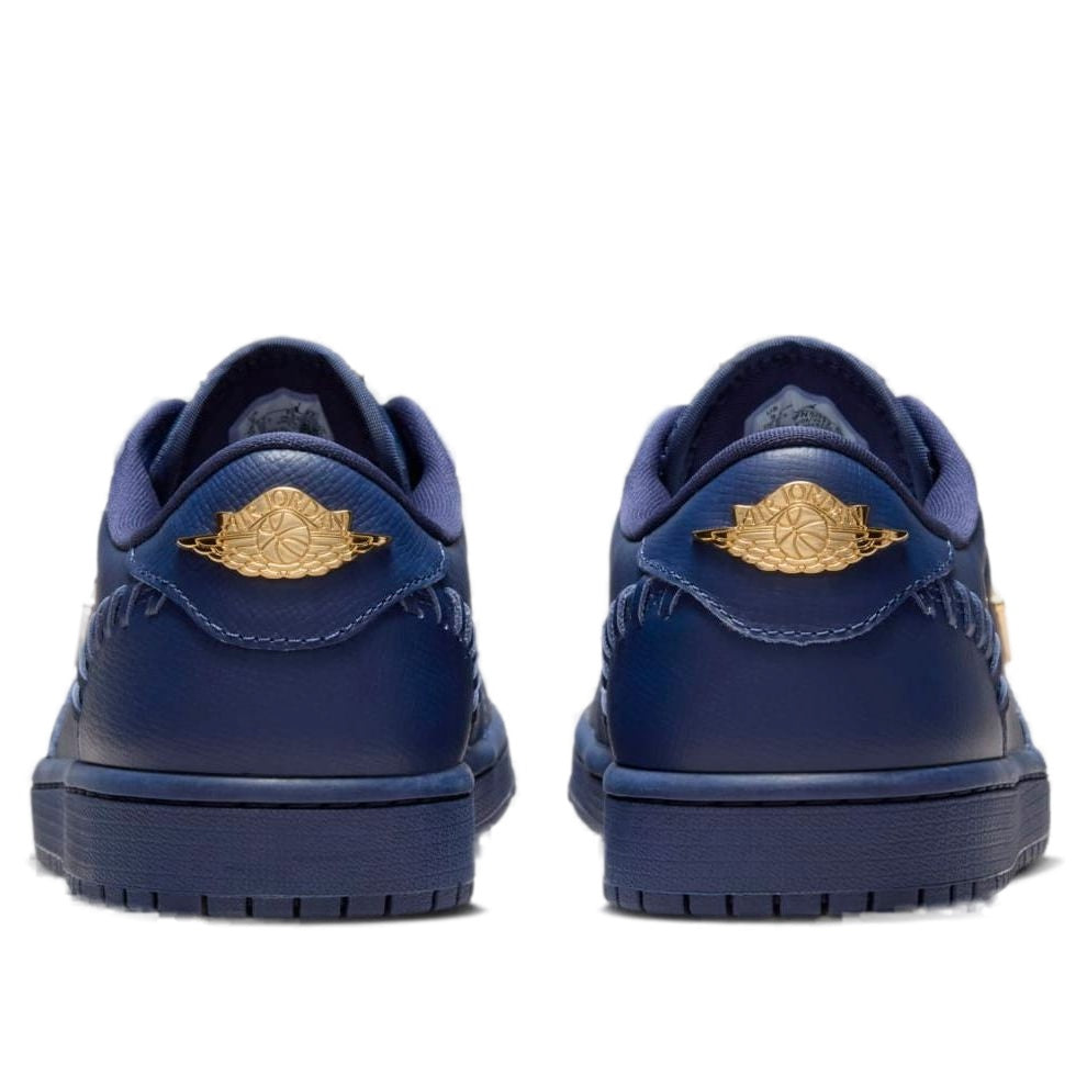 (WMNS) Air Jordan 1 Low 'Method of Make Midnight Navy Metallic Gold' FN5032-400