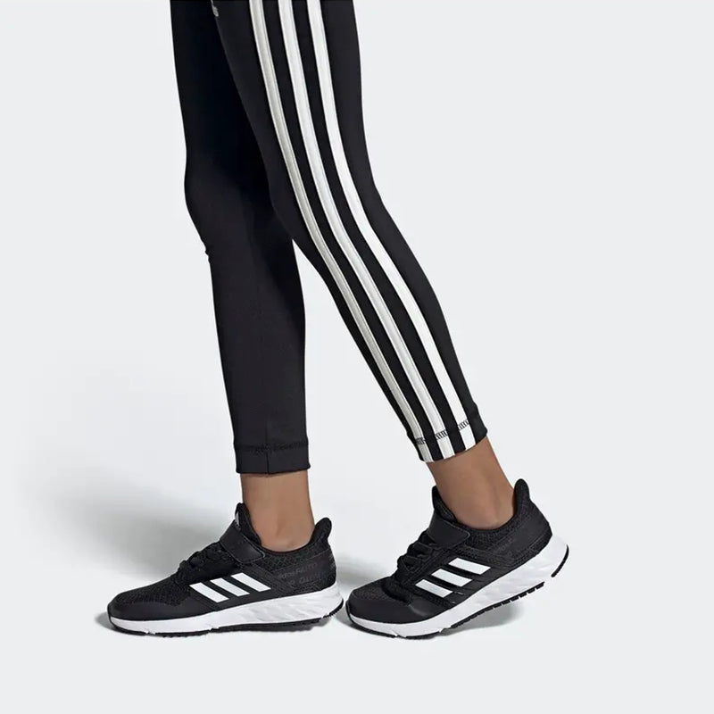 (GS) adidas FortaFaito EL J 'Black White' FX0940