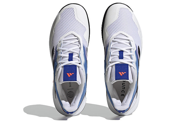 adidas Courtjam Control Tennis 'White Black Blue' HQ8468
