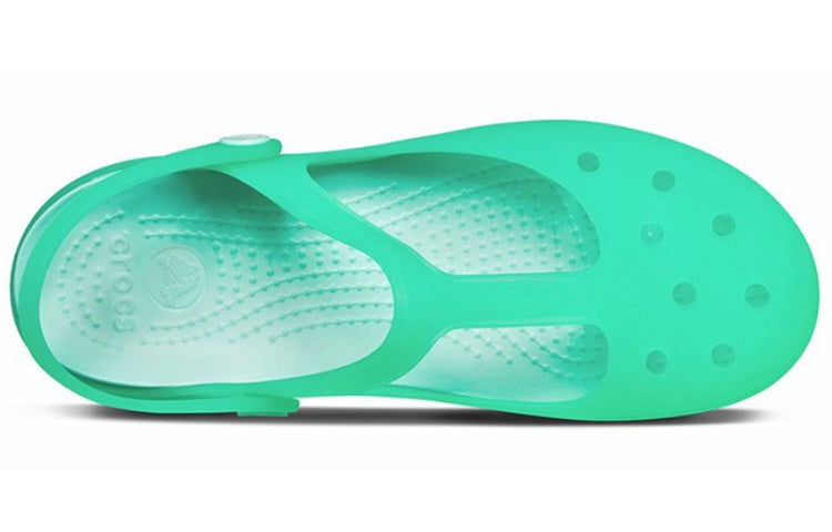 (WMNS) Crocs Karin Clog Beach Green Sandals 11209-36L