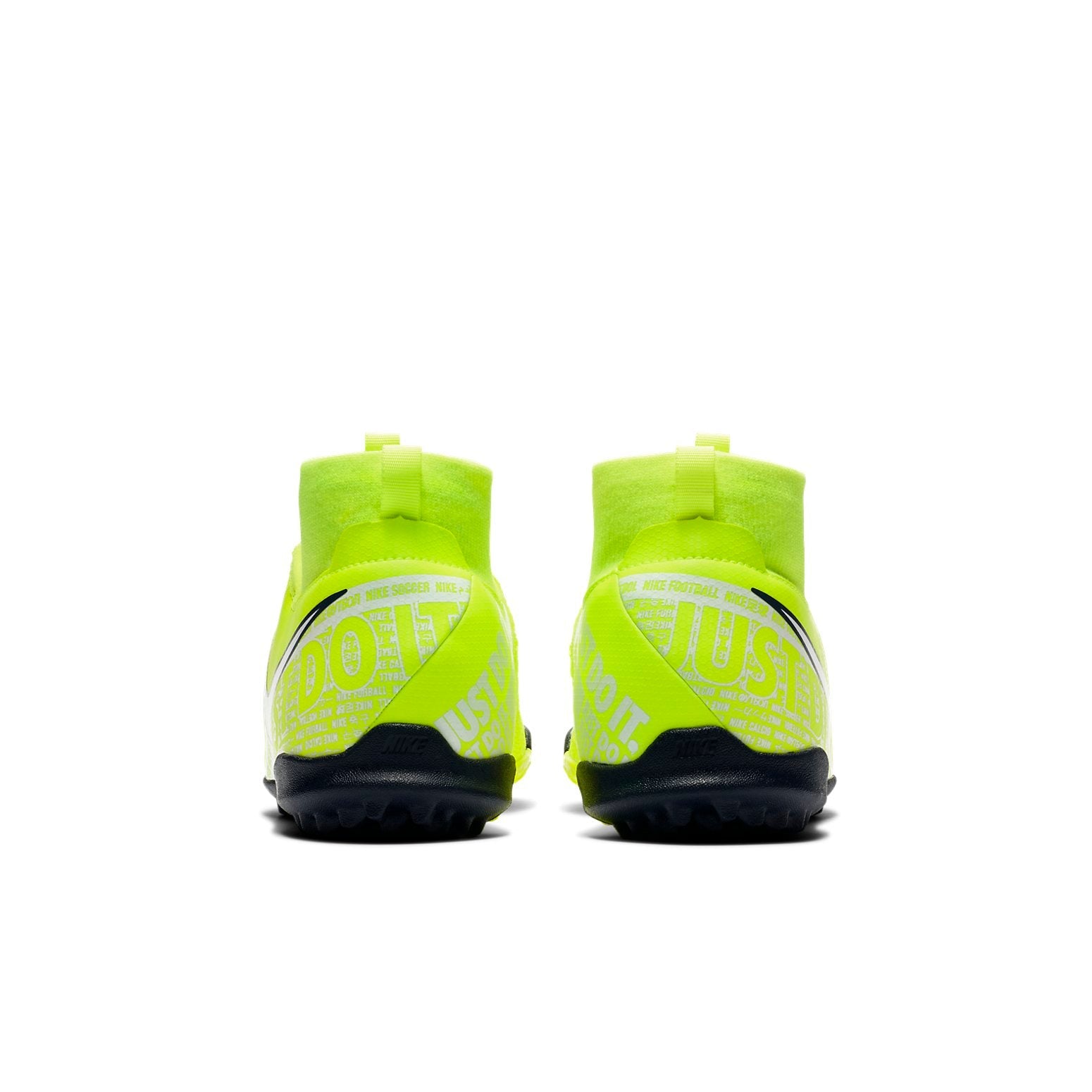 (GS) Nike Phantom Vision Academy DF TF 'Volt Metallic Silver Black' AO3292-717