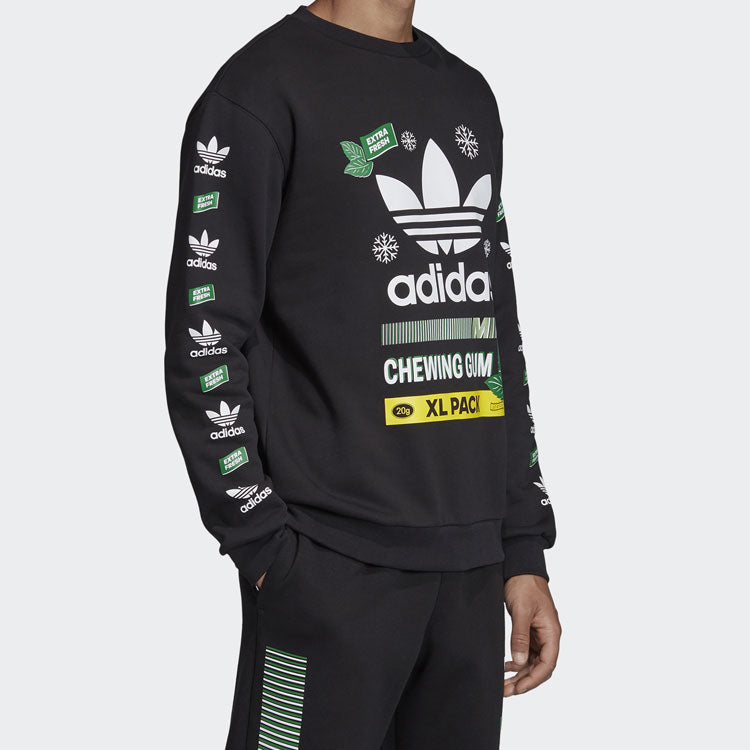 Men's adidas originals Snowflake Pullover Black FP7705