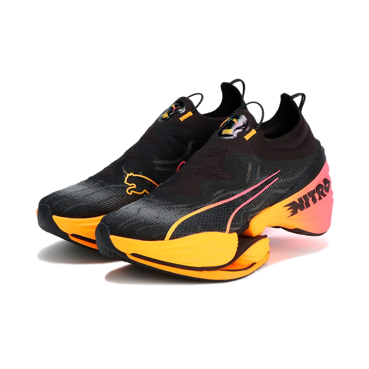 (WMNS) PUMA Fast-RB Nitro Elite 'Black Sunset Glow' 310032-01