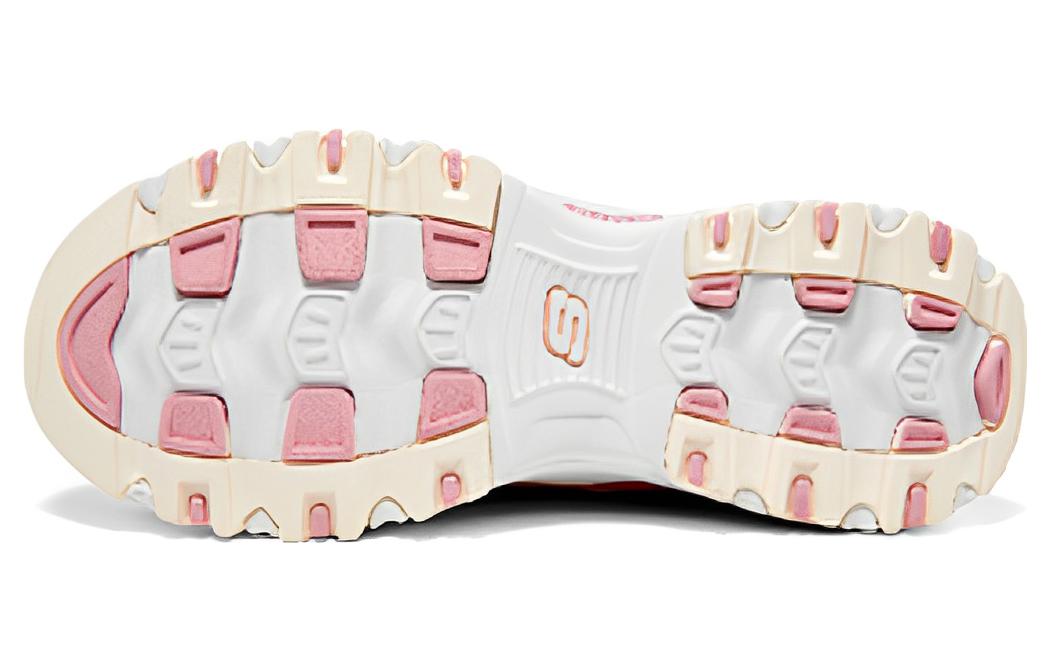(WMNS) Skechers D'LITES 1.0 'Cream Pink Coral' 896209-CRL