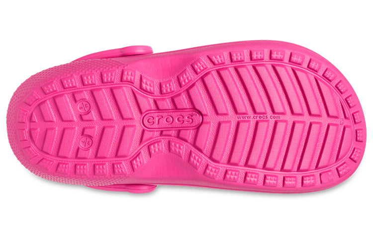 Crocs Classic Lined Clog Sports Unisex Purple Red Sandals 203591-6SV