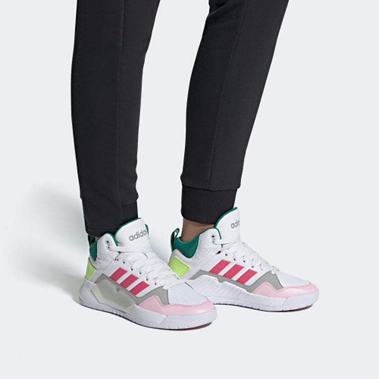 (WMNS) adidas Play9tis 2.0 'White Pink Green' EG5703