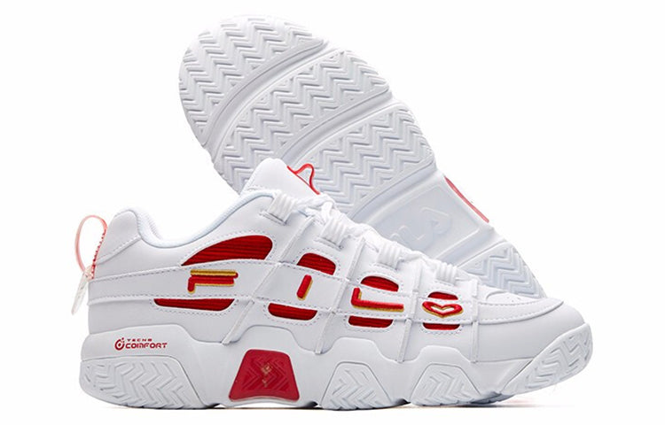 FILA Barricade White/Red F12M111228FFR