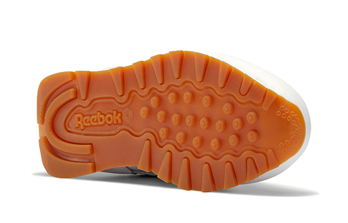 Reebok Classic Leather Running Shoes K 'Black White' FV2096