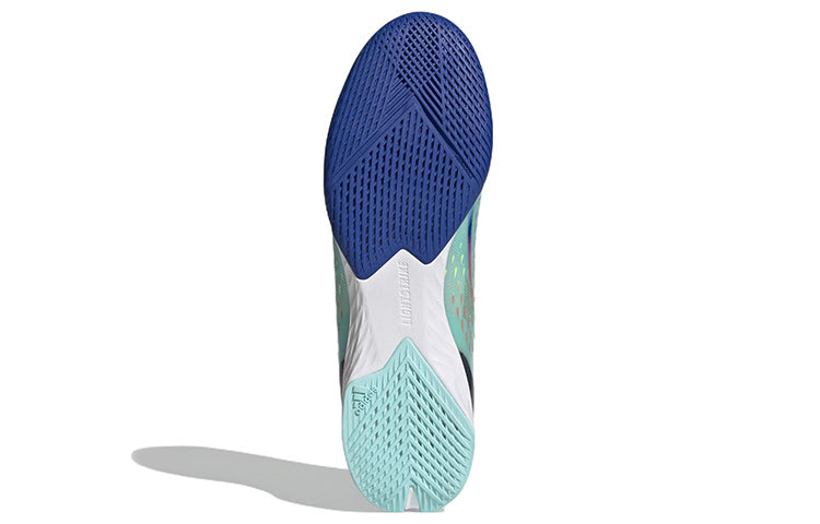 adidas X Speedportal.1 IN 'Al Rihla Pack - Clear Aqua' GW8439
