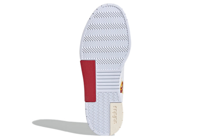 adidas neo Courtmaster 'White Gray Red' G55077