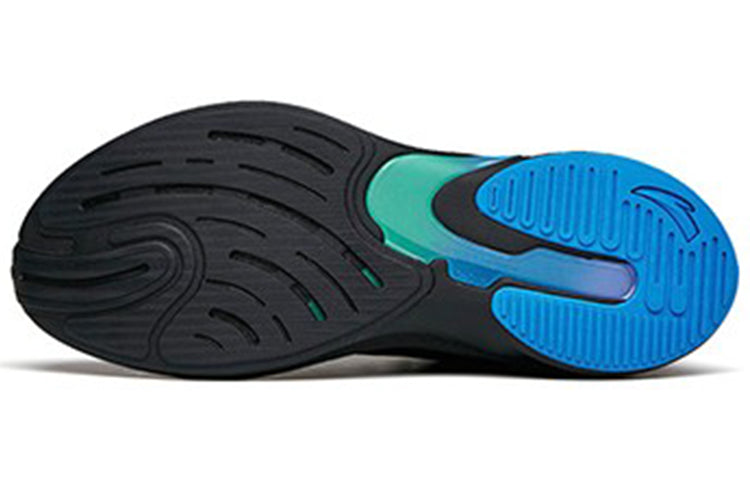 ANTA Running Shoes 'Black Blue Green' 112215561R-4