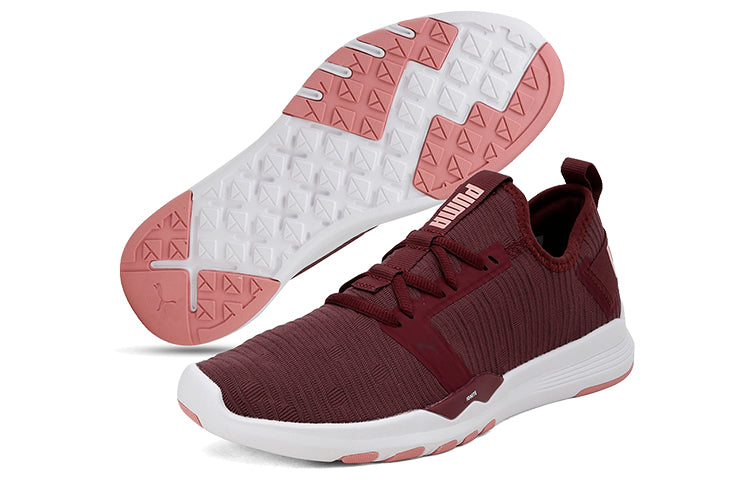 (WMNS) PUMA Ignite Contender Interest Low Running Shoes Red/White 192602-01