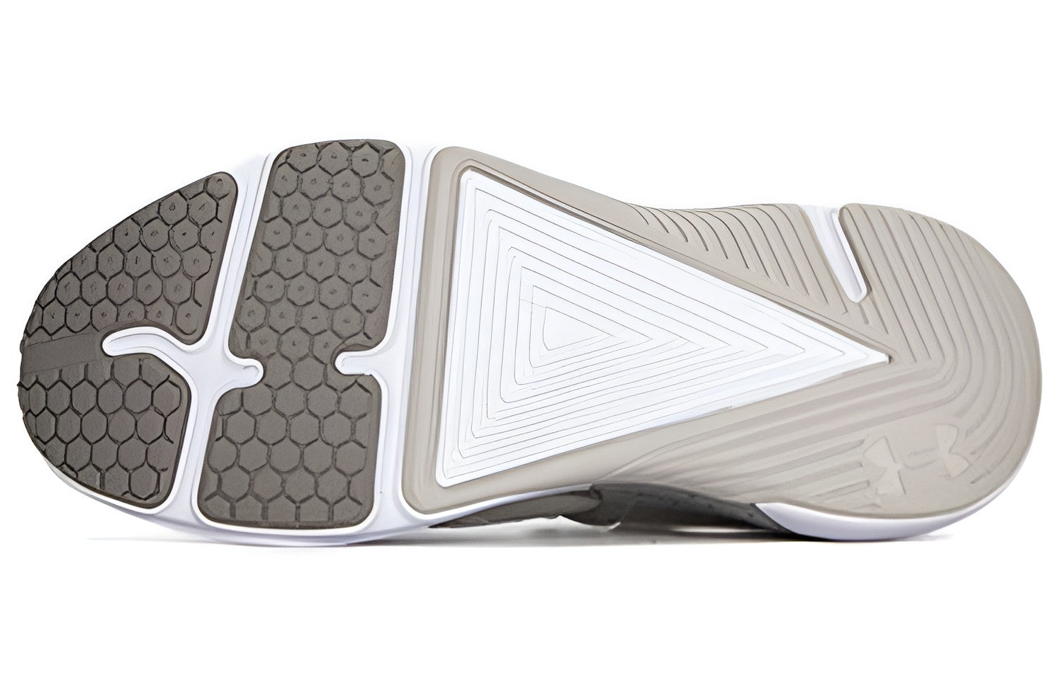 (WMNS) Under Armour HOVR Apex 3 Training Shoes 'White Brown' 3024272-110